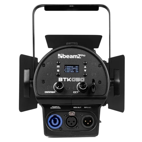 BeamZ Pro Scheinwerfer BTK050Z-3 - Typ: Fresnel - Leuchtmittel: LED - Ausstattung: DMX-fähig