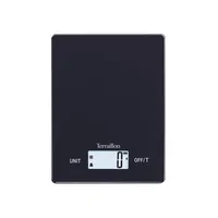Terraillon Küchenwaage Smart USB Schwarz - Bedienungsart: Elektronisch - Messschritte: 1 g - Tara-Zuwiegefunktion: Ja - Detailfarbe: Schwarz - Gewicht Max.: 5 kg - Material: Glas