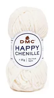 DMC Wolle Happy Chenille Ivory, 38 m - Packungsgrösse: 1 Stück - Waschbar bei: 40 °C - Länge: 38 m - Detailfarbe: Ivory - Material: Polyester - Nadelstärke: 3 mm