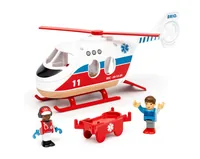 BRIO BRIO World Rettungshubschrauber - Kategorie: Fahrzeuge & Anhänger - Altersempfehlung ab: 3 Jahren - Material: Holz - Kunststoff - Nachhaltigkeit: FSC®