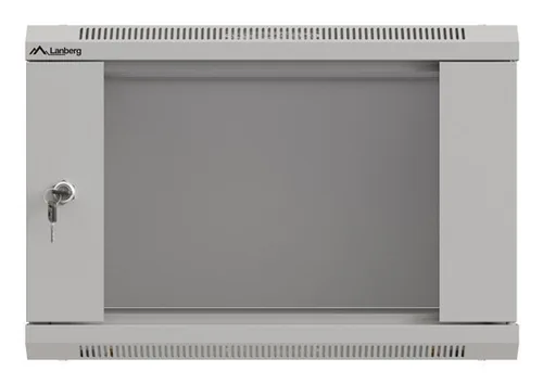 LANBERG 19"" 6U 540x350 Wandgehäuse Glastür FlatPack gr