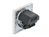 DELOCK Einbausteckdose mit 2 x USB Typ-A Ladeport 2,8 A