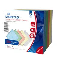 MediaRange Hülle CD / DVD Retail Pack - Produkttyp: Ersatzhüllen - Medientyp: CD - DVD - Nutzinhalt Gesamt: 1 Stück - Ausstattung: Durchsichtig