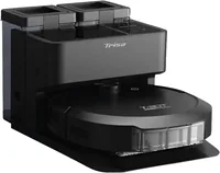 Trisa Saugroboter T-Bot Max 12000 - Ladezeit: 300 min - Fernbedienung: Smartphone (WLAN) - Detailfarbe: Schwarz - Filtertyp: HEPA-Filter - Max. Laufzeit: 180 min - Nasswischfunktion: Ja