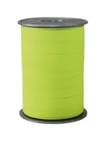 Pattberg Geschenkband Opak Matt 1 cm x 200 m, Limette - Breite: 10 mm - Länge: 200 m - Verpackungseinheit: 1 Stück - Detailfarbe: Hellgrün - Band-Art: Geschenkband