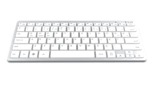 INCA Tastatur IBK-569BT BT 3.0 ultradünn, Multimedia, 10m si retail