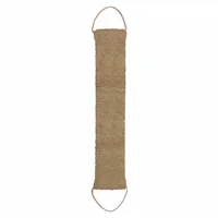 MSV Rückenschruber aus Jute 55 x 11 cm, Braun - Zertifikate: Keine Zertifizierung - Anwender: Erwachsene - Körperbereich: Rücken - Geeignete Hauttypen: Alle Hauttypen