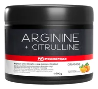 PowerFood Pulver One Arginine + Citrulline Orange 300 g - Produktionsland: Deutschland - Anwendungszweck: Energie - Einnahme: Nicht relevant - Nachhaltigkeit: Nicht angegeben - Gewicht pro Einheit: 300 g - Produkttyp: Aminosäure-Pulver