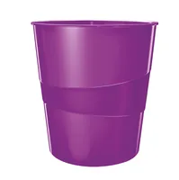 LEITZ Papierkorb WOW 15 Liter 52781062 violett