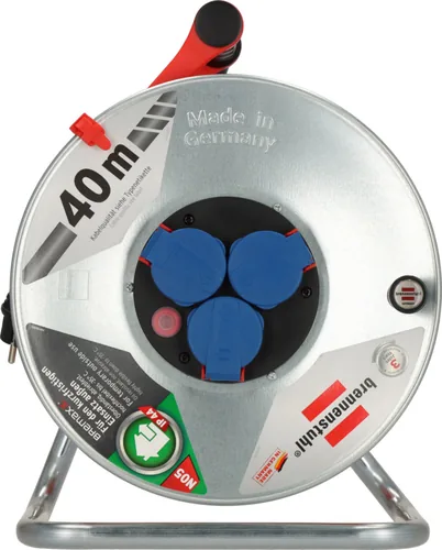 Brennenstuhl 1198750 cord reel 3 AC outlet(s) 40 m
