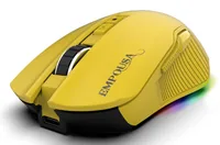 INCA Gaming Maus RGB 7200DPI 7TastenUSBBT 1.50m gelb