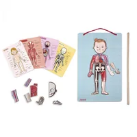 Janod Kinderspiel Magnetspiel Körper - Sprache: Multilingual - Russisch - Italienisch - Dänisch - Französisch - Chinesisch - Holländisch - Japanisch - Englisch - Deutsch - Spanisch - Kategorie: Lernspiel - Altersempfehlung ab: 7 Jahren - Spieldauer: 15 mi