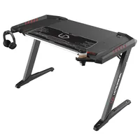 Ultradesk Gaming Tisch Rocket Schwarz - Beleuchtung: Ja - Höhenverstellbar: Nein - Detailfarbe: Schwarz - Material: Stahl