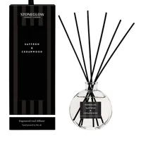 Stoneglow Duftstäbchen Saffron & Cedarwood 120 ml - Duft: Iris - Mimose - Safran - Zedernholz - Volumen: 120 ml
