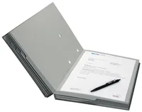 Biella Unterschriftenmappe A4 20-teilig, Blau - Typ: Unterschriftenmappe - Ausstattung: Schaulöcher - Namenschild - Taben - Detailfarbe: Blau - Material: Papier - Karton