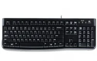 Logitech K120 Tastatur USB QWERTZ Ungarisch Schwarz