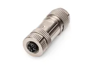 DIGITUS M12-Buchse X-kodiert IP67,Cat.6A, feldkonfektionier.
