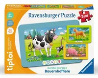 tiptoi 3 erste Puzzles: Bauernhoftiere - Sprache: Deutsch - Altersempfehlung ab: 2 Jahren - Set: Ja - Produkttyp: Puzzle