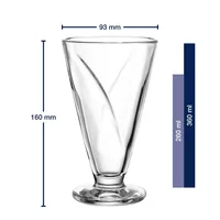 Leonardo Schale Cono 4 Stück, Transparent - Unterteilungsmöglichkeit: Nein - Material: Kalk-Natron-Glas - Detailfarbe: Transparent - Set: Ja - Durchmesser: 9.3 cm - Verpackungseinheit: 4 Stück