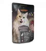 Leonardo Cat Food Nassfutter Kaninchen & Cranberries, 85 g - Tierbedürfnis: Haut & Fell - Geschmacksrichtung: Kaninchen - Zertifikate: Keine Zertifizierung - Fleischsorte: Kaninchen - Packungsgrösse: 85 g - Futtereigenschaft: Getreidefrei - Ohne künstlich