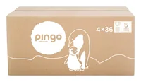 Pingo Ökowindeln Grösse 5, Junior - Packungsgrösse: 144 Stück - Packungsart: Mehrfachpackung - Produkttyp: Normale Windeln - Detailfarbe: Weiss - Grösse Windeln: 5 - Waschbar: Nein