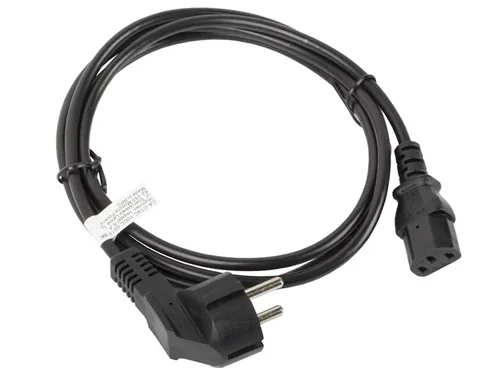 LANBERG CEE 77->CEE 320 C13 Stromkabel 1,8m schwarz