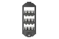 DIGITUS Bodentankhalter 3-fach f. 9x Keystone Module