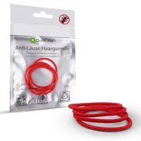 Quick Aid Insektenabwehr Anti-Läuse Haargummi rot 4 Stück - Produktkategorie: Sonstiges - Produkttyp: Set - Packungsgrösse: 4 Stück - Anwender: Familien