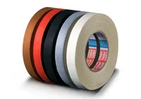 tesa Gewebeband flexible schwarz, 50 mm x 5m - Breite: 50 mm - Länge: 50 m - Verpackungseinheit: 3 Stück - Detailfarbe: Schwarz - Klebehaftung: Ablösbar - Art: Gewebeband