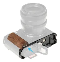 Smallrig L-Winkel Handgriff für Panasonic Lumix S9 Hölzedesign - Detailfarbe: Holzoptik
