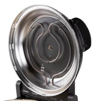 Domo DO9285PZ pizza maker/oven 1 pizza(s) 1200 W Black