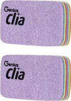 Genius Schwamm Clia Klein, 2-teilig - Materialtyp: Naturschwamm - Material: Polyuretahn (PU) - Nachhaltigkeit: Nicht angegeben - Fleckenradierer: Ja - Geeignete Oberflächen: Diverse - Detailfarbe: Mehrfarbig