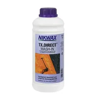 NIKWAX Imprägnierung TX.Direct Wash-In 1 l - Volumen: 1000 ml - Produktart: Imprägnierung - Darreichungsform: Flüssig - Anwendungszweck Pflege: Wasserdichte Kleidung
