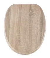 diaqua® Toilettensitz Forest mit Absenkautomatik, Braun - Detailfarbe: Braun - Breite: 37.1 cm - Länge: 46.5 cm