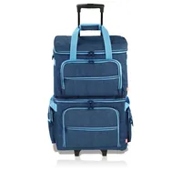 Prym Aufbewahrungstasche Trolley Jeans - Verpackungseinheit: 1 Stück - Detailfarbe: Hellblau - Dunkelblau - Produkttyp: Aufbewahrungstasche
