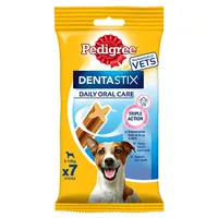 Pedigree Kaustange Dentastix Daily Oral Care kleine Hunde, 7 Stück - Tierbedürfnis: Zahnpflege & Atem - Packungsgrösse: 110 g - Produkttyp: Ergänzungsfutter - Fleischsorte: Fleischerzeugnis - Tierart: Hund
