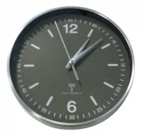 TFA-Dostmann 60.3503 wall/table clock Aluminium, Black