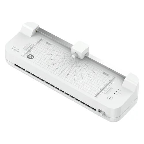 HP Laminiergerät OneLam Combo A3 125 µm - Aufheizzeit: 4 min - Laminierverfahren: Kaltlamination - Ausstattung: Sleep Modus - Maximale Folienstärke: 125 µm - Medienformat: A3 - Set: Ja