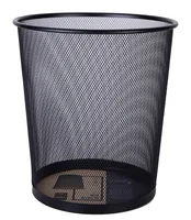 DELI Abfalleimer Mesh 12l schwarz