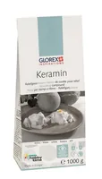 Glorex Giessmasse Keramin 1 kg - Packungsgrösse: 1000 g - Set: Nein - Anwender: Hobbyanwender - Erwachsene - Detailfarbe: Weiss - Modelliermasse Art: Giessmasse - Trocknung: Lufttrocknend