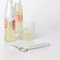 Brabantia Flaschenöffner Tasty+ Light Grey - Detailfarbe: Hellgrau - Spülmaschinenfest: Ja - Material: Edelstahl
