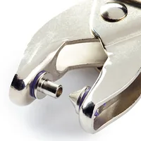Prym Vario-Zange 19,5 cm, mit Lochwerkzeugen - Verpackungseinheit: 1 Stück - Detailfarbe: Silber - Dunkelblau - Produkttyp: Vario-Zange