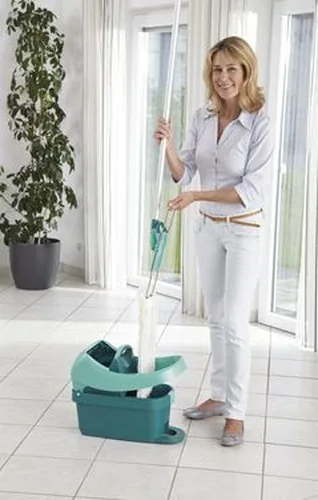 Wischtuchpresse Profi XL mit Rollen, Bodenwischer