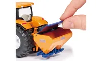 SUPER Traktor mit Räumschild und Streuer, Modellfahrzeug