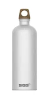 Sigg Trinkflasche Traveller MyPlanet 1 l Path Plain - Material: Recycling Aluminium - Nachhaltigkeit: Nicht angegeben - Spülmaschinenfest: Nein - Farbe: Silber - Für Kinder: Ja - Verschlusstyp: Schraubverschluss