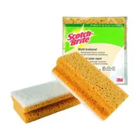Scotch-Brite Schwamm Scotch-Brite 10 Stück - Materialtyp: Kunststoff - Material: Schaumstoff - Eigenschaften: Keine Eigenschaft - Zertifikate: Keine Zertifizierung - Fleckenradierer: Nein - Geeignete Oberflächen: Sanitäre Einrichtungen - empfindliche Ober