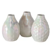 Boltze 2080309 vase Round-shaped vase Ceramic White
