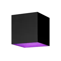 hombli Gartenleuchte Smart Wall Light 2 x 3W, RGB+CCT, Schwarz - Lampensockel: LED fest verbaut - Farbtemperatur Kelvin: 2700 bis 6500 K - Aussenanwendung: Ja - Gesamtleistung: 6 W - Leuchten Kategorie: Gartenleuchte - Lichtfarbe: RGB - farbig