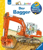 Ravensburger Kinder-Sachbuch WWW Der Bagger - Sprache: Deutsch - Altersempfehlung ab: 2 Jahren - Einband: Hardcover - Anzahl Seiten: 16 - Thema: Entdecken und Wissen - Altersgruppe: Kleinkinder