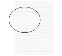 BIELLA Einlageblatt 45044100U weiss,liniert, 4 Loch 100 Bl.